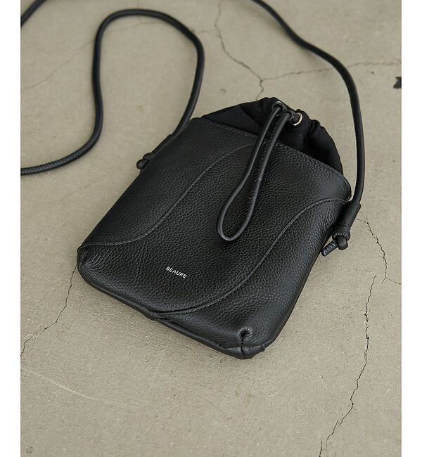 collex「【WEB限定】【BEAURE/ヴュレ】マルチウオレットショルダー」|ショルダー・メッセンジャー|ブラック