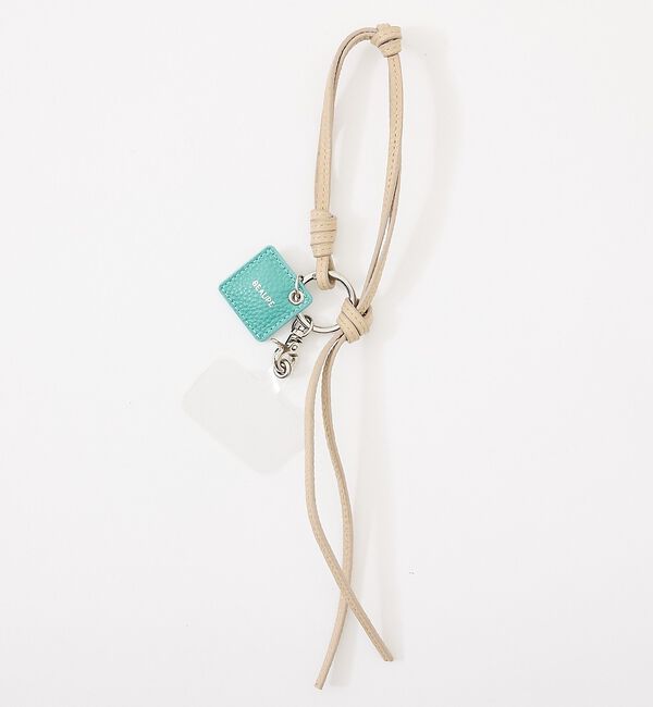 collex「【WEB限定】【BEAURE/ヴュレ】レザーモバイルリストストラップ」|モバイルケース|