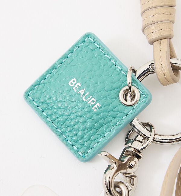 collex「【WEB限定】【BEAURE/ヴュレ】レザーモバイルリストストラップ」|モバイルケース|