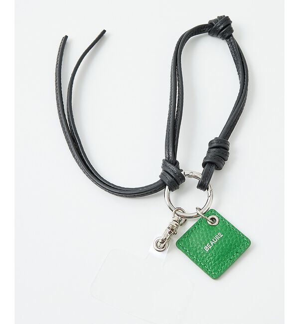 collex「【WEB限定】【BEAURE/ヴュレ】レザーモバイルリストストラップ」|モバイルケース|