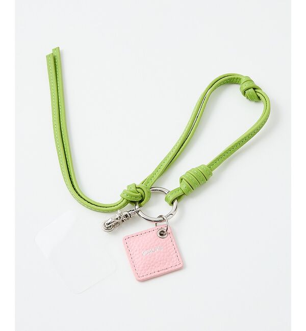 collex「【WEB限定】【BEAURE/ヴュレ】レザーモバイルリストストラップ」|モバイルケース|