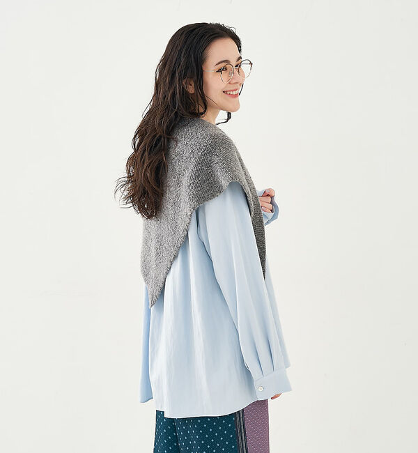 collex「フロント切替バックギャザーシャツ」|シャツ・ブラウス|