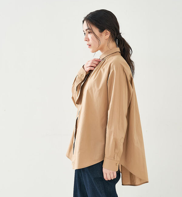 collex「フラップミニ衿ブラウス」|シャツ・ブラウス|