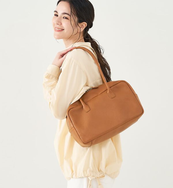 collex「レザーミニボストンバッグ」|ボストンバッグ|