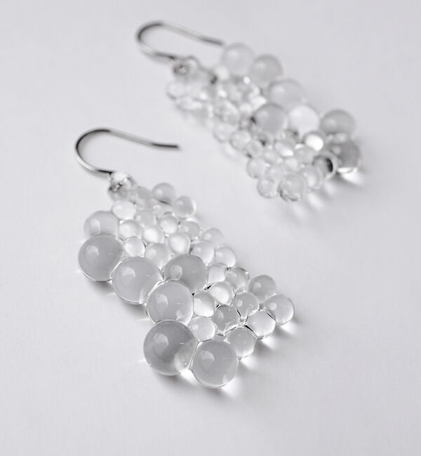 collex「【HARIO Lampwork Factory&times;vue.】ピアス 深雪」|ピアス|