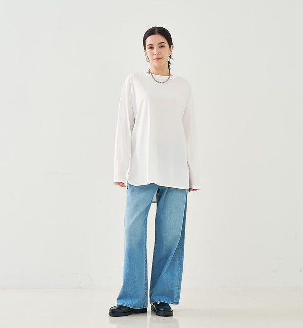 collex「バックボタンカットプルオーバー」|Tシャツ・カットソー|