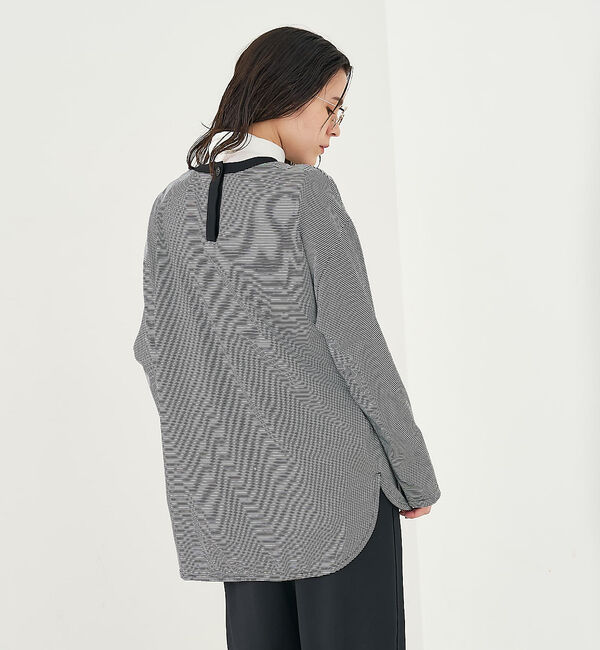 collex「バックボタンカットプルオーバー」|Tシャツ・カットソー|