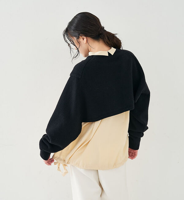 collex「2WAYショートニットプルオーバー」|ニット・セーター|