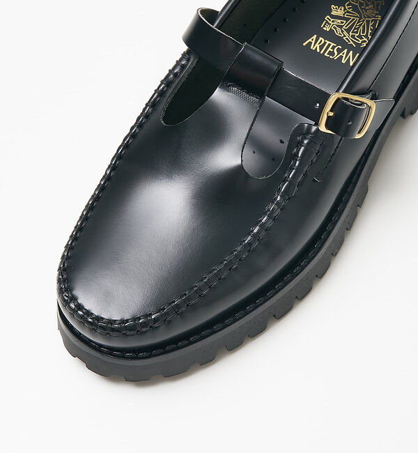 collex「【ARTESANOS/アルティサノス】Tストラップローファー」|ローファー|