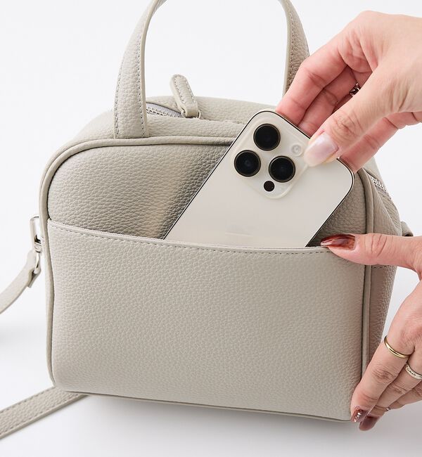 collex「チャーム付き 2WAYキューブボストン」|ボストンバッグ|