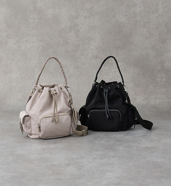 collex「3WAY撥水ナイロンミニリュック」|リュック|