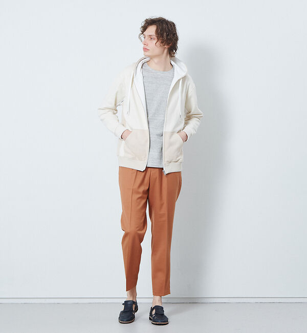 ABAHOUSE「【セットアップ対応】ライトウール スリム テーパード パンツ」|その他|