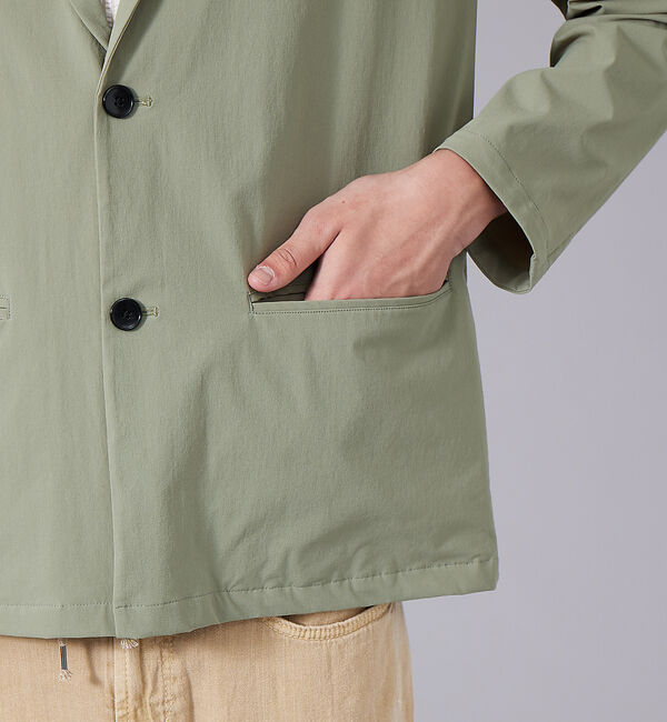 ABAHOUSE「【セットアップ対応】接触冷感＆4WAYストレッチ ナイロン イージージャケット」|その他|