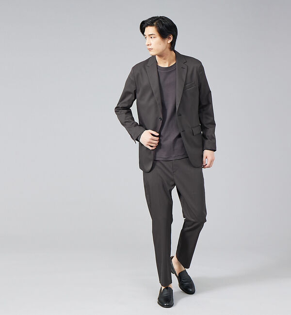 ABAHOUSE「【WWS / セットアップ対応】Bizアンクル パンツ」|スラックス|