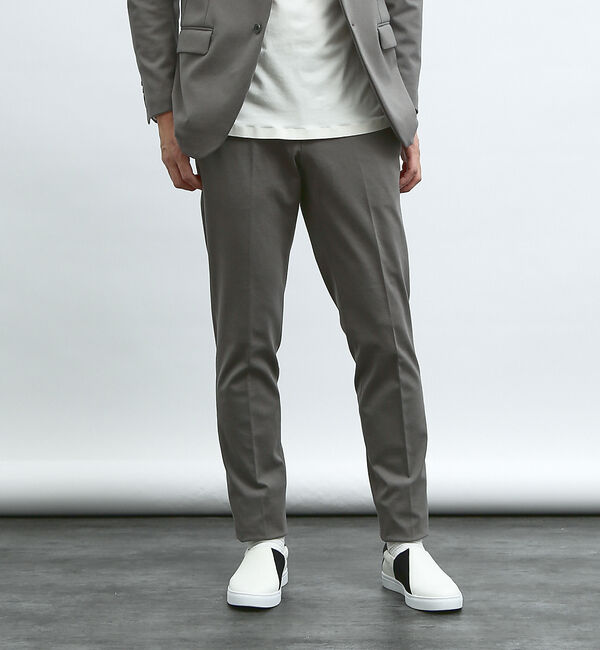 ABAHOUSE「【セットアップ対応】2WAY ポンチ シャンブレー スラックス」|スラックス|