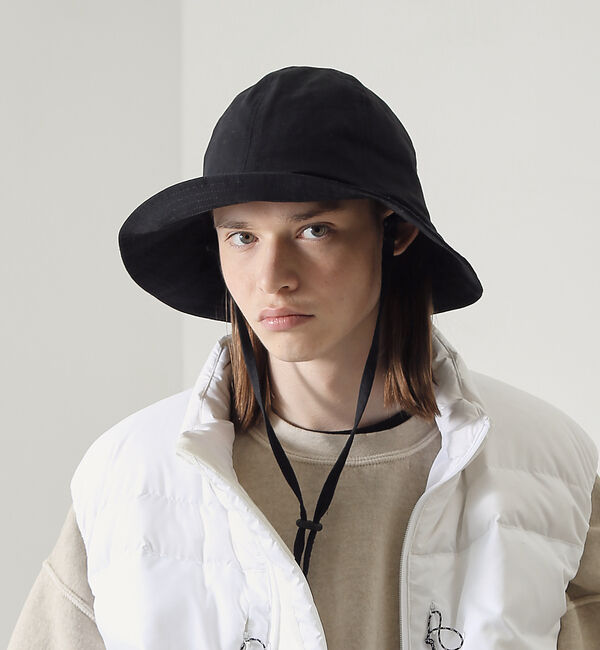 ABAHOUSE「【RUBEN/ルーベン】COTTON TULIP HAT / コットンチューリッ」|その他|ブラック