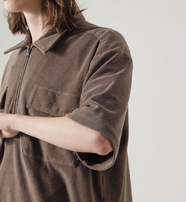 ABAHOUSE「【UNIVERSAL OVERALL/ユニバーサルオーバーオール】　パイル シャ」|シャツ・ブラウス|