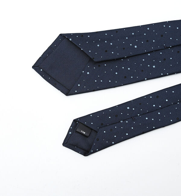 ABAHOUSE「【ドット柄】MADE IN JAPAN/シルクタイ/ネクタイ」|ネクタイ・蝶ネクタイ|