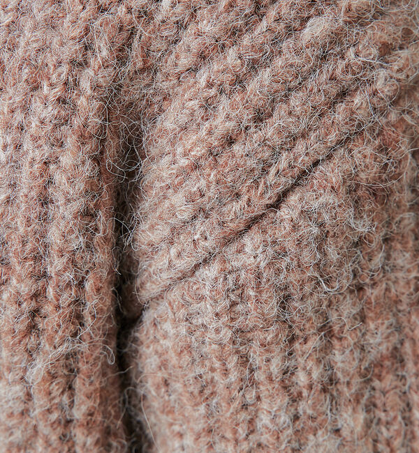 ABAHOUSE「【アルパカブレンド】シャギー ニットポロ」|ニット・セーター|