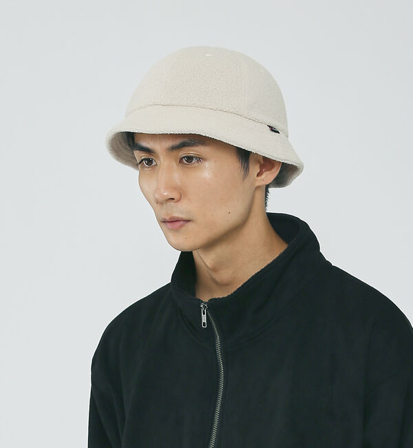 ABAHOUSE「【POLARTEC/ポーラテック】ボア フリース  クルー ハット」|その他|アイボリー