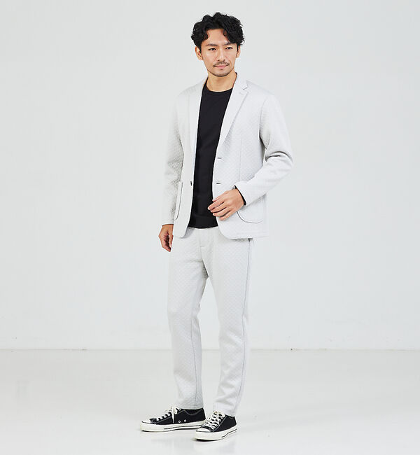 ABAHOUSE「【セットアップ対応/MASCHILE】3Dジャガード ジャケット」|その他|