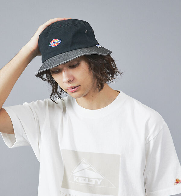 ABAHOUSE「【DICKIES/ディッキーズ】TWO TONE BUCKET/2トーンバケット」|その他|ブラック