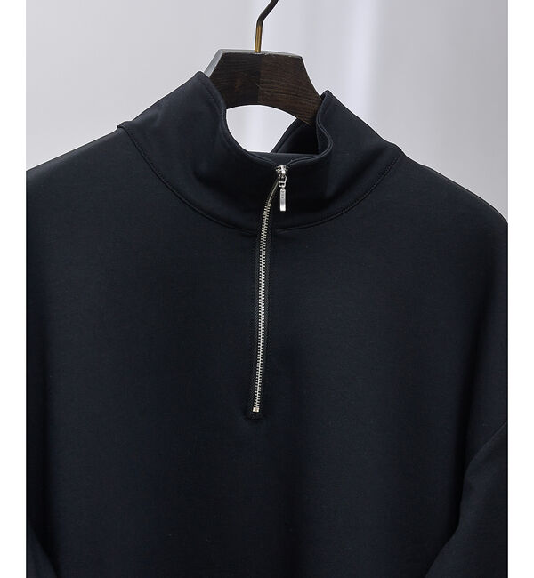 ABAHOUSE「【AH ABAHOUSE】ポンチ ハーフジップ スタンドカラー スウェット /」|スウェット・ジャージ|