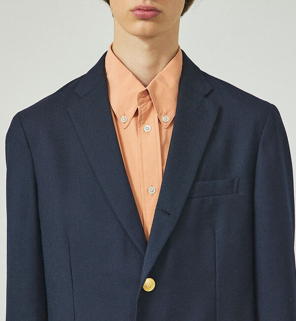 ABAHOUSE「【40周年】T/Wツイル ネイビーブレザー」|その他|