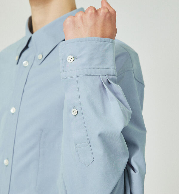 ABAHOUSE「【パウダータッチ】 ボタンダウンシャツ」|シャツ・ブラウス|