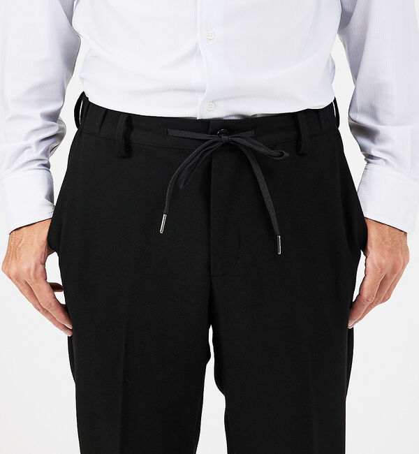 ABAHOUSE「【セットアップ対応】カシミヤタッチ ピーチ起毛 ストレッチ スラックスパンツ」|スラックス|