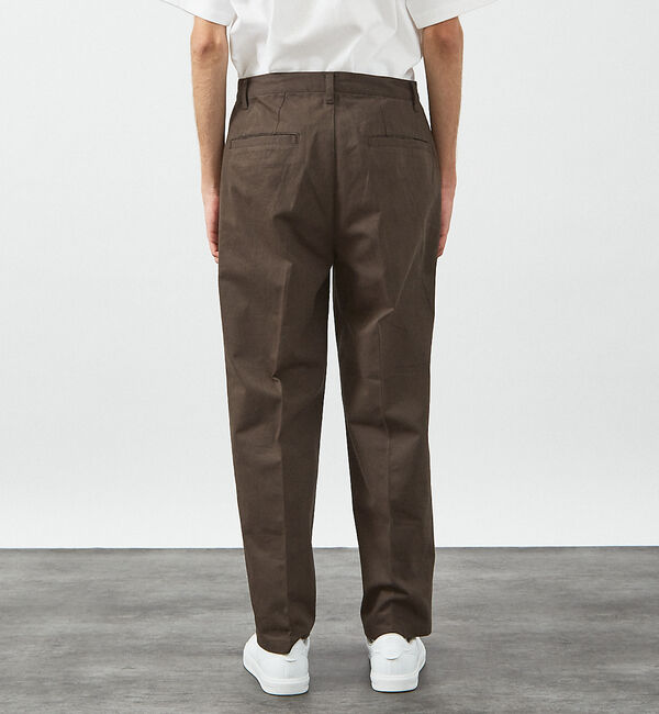 ABAHOUSE「1タック コットン ワイドトラウザーズ / ワイドパンツ」|その他|