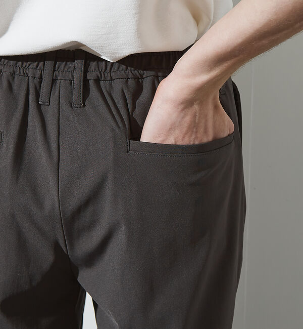 ABAHOUSE「【常に適温 / 37.5 Technology】 1プリーツ イージーパンツ/ハ」|その他|