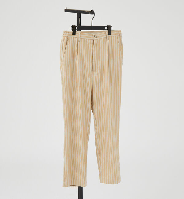 ABAHOUSE「【リネンライク 】ストライプ リラックスパンツ / ワイドパンツ」|その他|