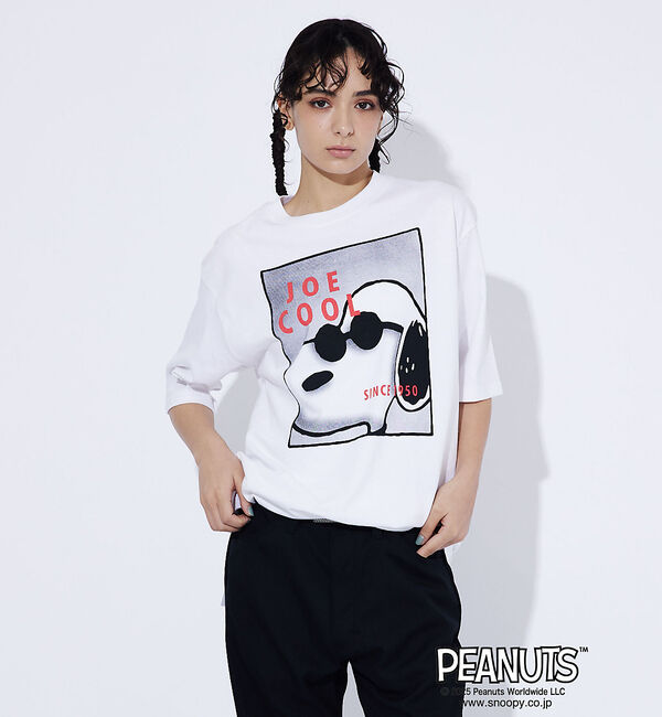 ABAHOUSE「【JOHNBULL/ ジョンブル】PEANUTS SNOOPY/ピーナッツスヌー」|Tシャツ・カットソー|ホワイト系その他1