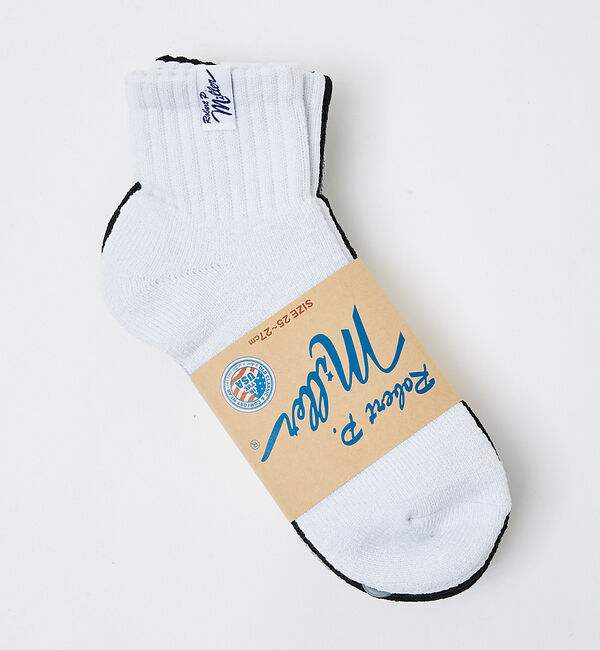 ABAHOUSE「【Robert P.Miller/ロバートピーミラー】3P 無地ソックス/アソー」|ソックス|その他2