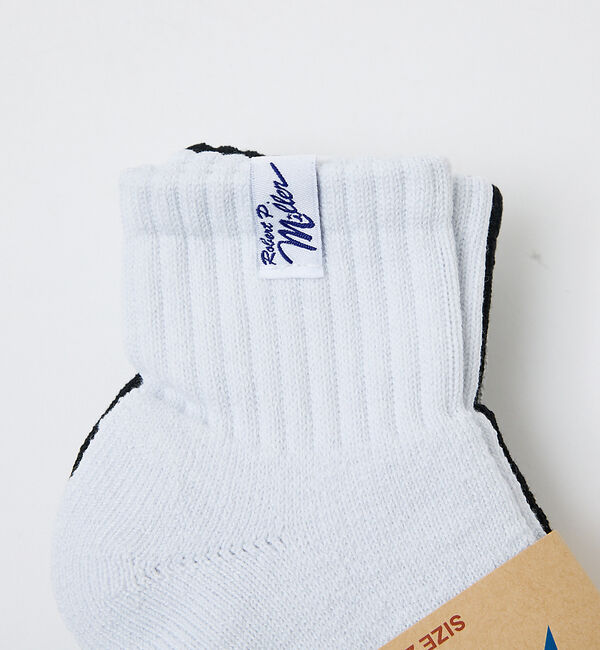 ABAHOUSE「【Robert P.Miller/ロバートピーミラー】3P 無地ソックス/アソー」|ソックス|