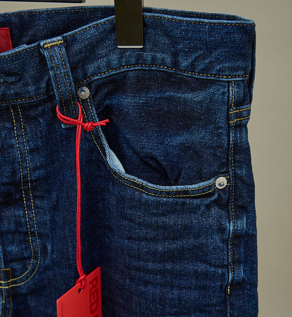 ABAHOUSE「【RED CARD TOKYO】RHYTHM＋ / スリムフィットデニム」|デニム|