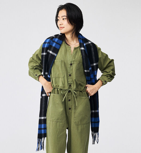 ABAHOUSE「【TWEEDMILL / ツイードミル】Lambswool Scarf  / ラ」|マフラー|その他1