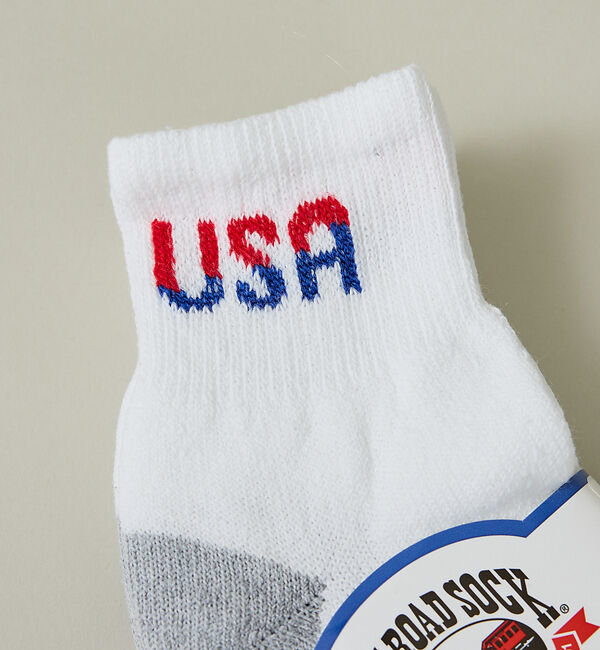 ABAHOUSE「【RAILROAD SOCK /レイルロードソック】 TEAM USAクォーター」|ソックス|