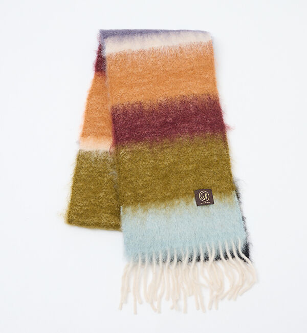 ABAHOUSE「【MANTAS EZCARAY】モヘアマフラー / FOULAND」|マフラー|