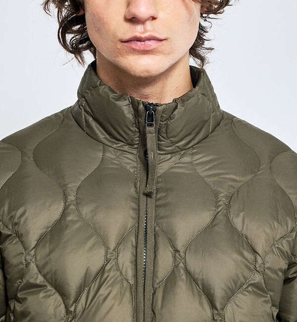 ABAHOUSE「TAIONライナー スタンドカラー　シェルジャケット / ショートブルゾン」|ブルゾン・スタジャン|