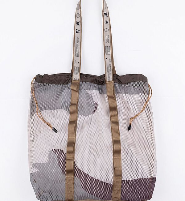 ABAHOUSE「【WEEKEND(ER)/ウィークエンダー】WKD　MESH　TOTE/ウィーク」|トートバッグ|ブラウン