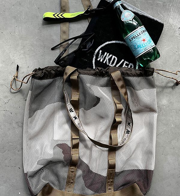 ABAHOUSE「【WEEKEND(ER)/ウィークエンダー】WKD　MESH　TOTE/ウィーク」|トートバッグ|