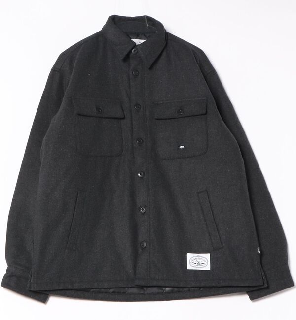 ABAHOUSE「【POLER / ポーラー】 INSULATED WOOL OVERSHIRT」|その他|ブラック