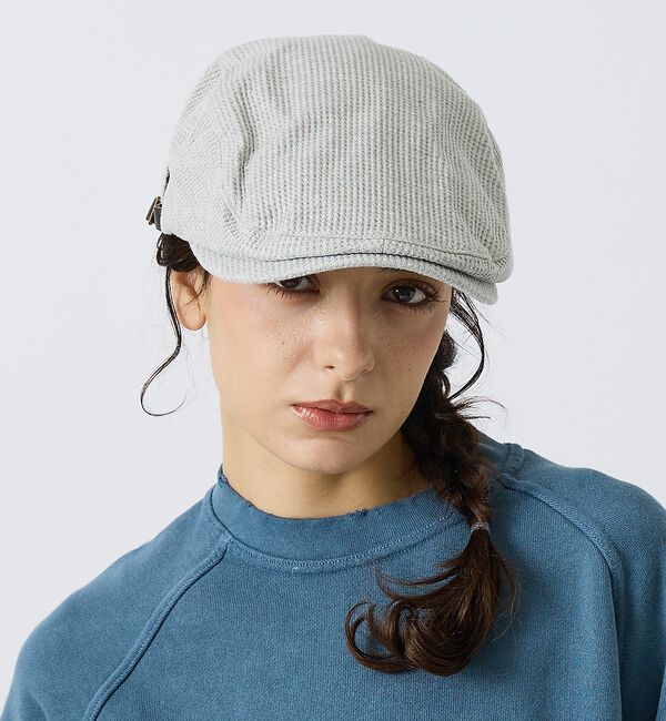 ABAHOUSE「【RUBEN/ルーベン】WAFFLE HUNTING/ワッフルハンチング/ユニセ」|その他|ライトグレー