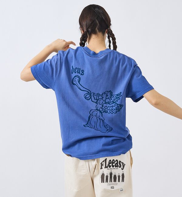 ABAHOUSE「【Deus Ex Machina / デウスエクスマキナ】HonkTee / 半」|Tシャツ・カットソー|ネイビー