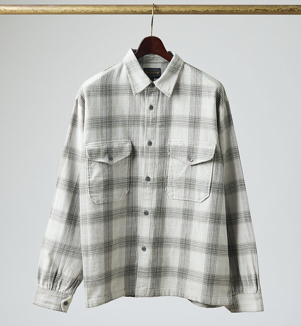 ABAHOUSE「【PENDLETON / ペンドルトン】CPO Shirt / CPOシャツ/ユ」|シャツ・ブラウス|