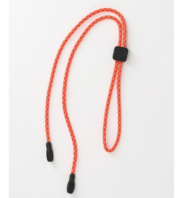 ABAHOUSE「【CHUMS / チャムス】スリップフィット3mmロープ / 眼鏡ストラップ」|ソックス|オレンジ系その他1