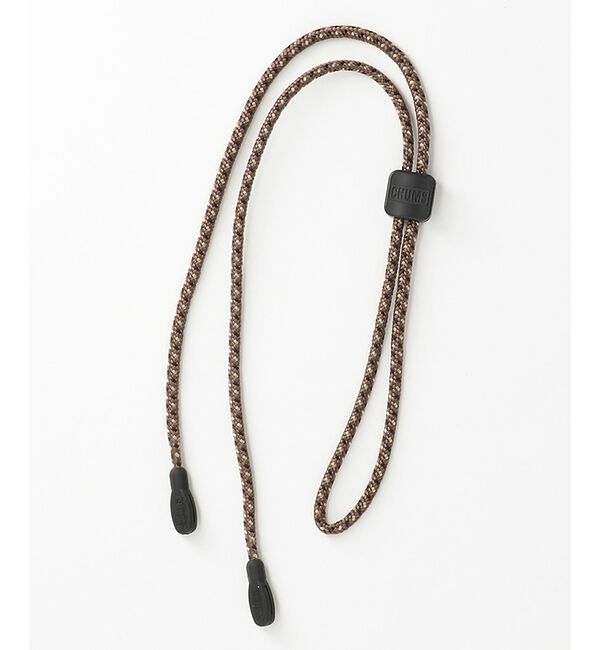 ABAHOUSE「【CHUMS / チャムス】スリップフィット3mmロープ / 眼鏡ストラップ」|ソックス|ブラウン系その他1