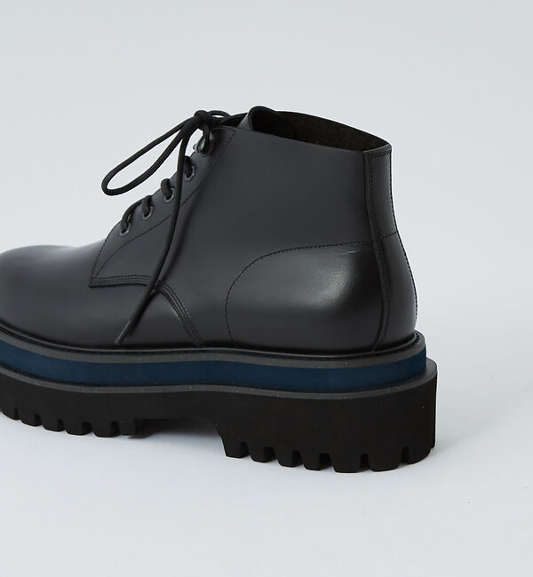 alfredoBANNISTER「ダブルソール レースアップ ブーツ」|ショートブーツ|